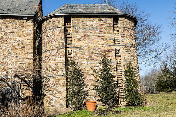 Twin Stone Silos